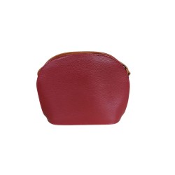 Sac en cuir - Rouge bordeaux