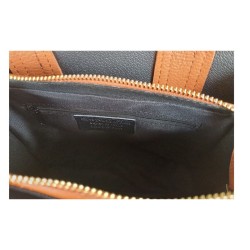 Sac en cuir grainé - Noir