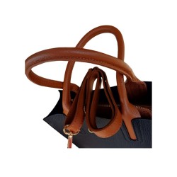 Sac en cuir grainé - Noir