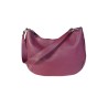 Grained leather bag - Plum - Madame Framboise