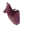 Sac en cuir grainé - Prune