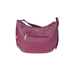 Sac en cuir grainé - Prune