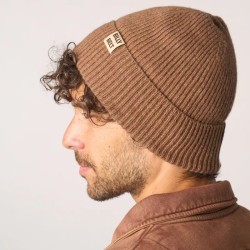 100% wool hat - Brown -...