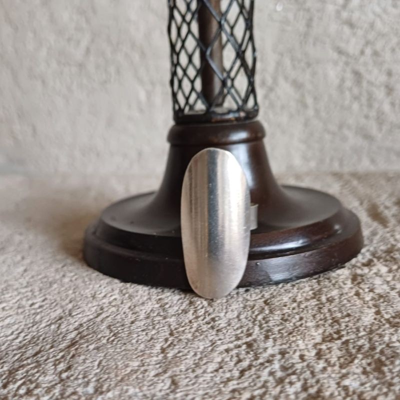 Bague allongée - Argent  - Madame Framboise