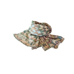 Foulard en coton bio Létol - Lichen - Madame Framboise