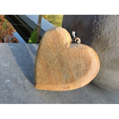 Coeur décoratif en bois - Madame Framboise Coeur décoratif en bois - Madame Framboise
