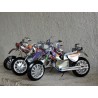 Motorcycle made of recycled metal - Madame Framboise