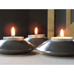 Aluminium tea light holder - Madame Framboise