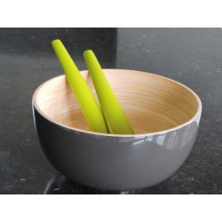 Bamboo salad bowl - Madame Framboise
