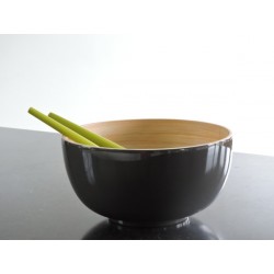 Large bamboo salad bowl - Madame Framboise