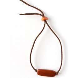 Bracelet cordon en tagua marron - Madame Framboise