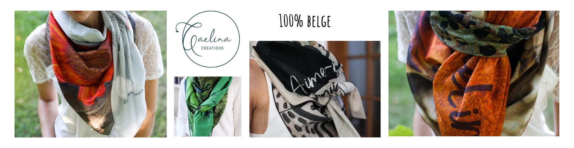 Caelina scarves | Madame Framboise