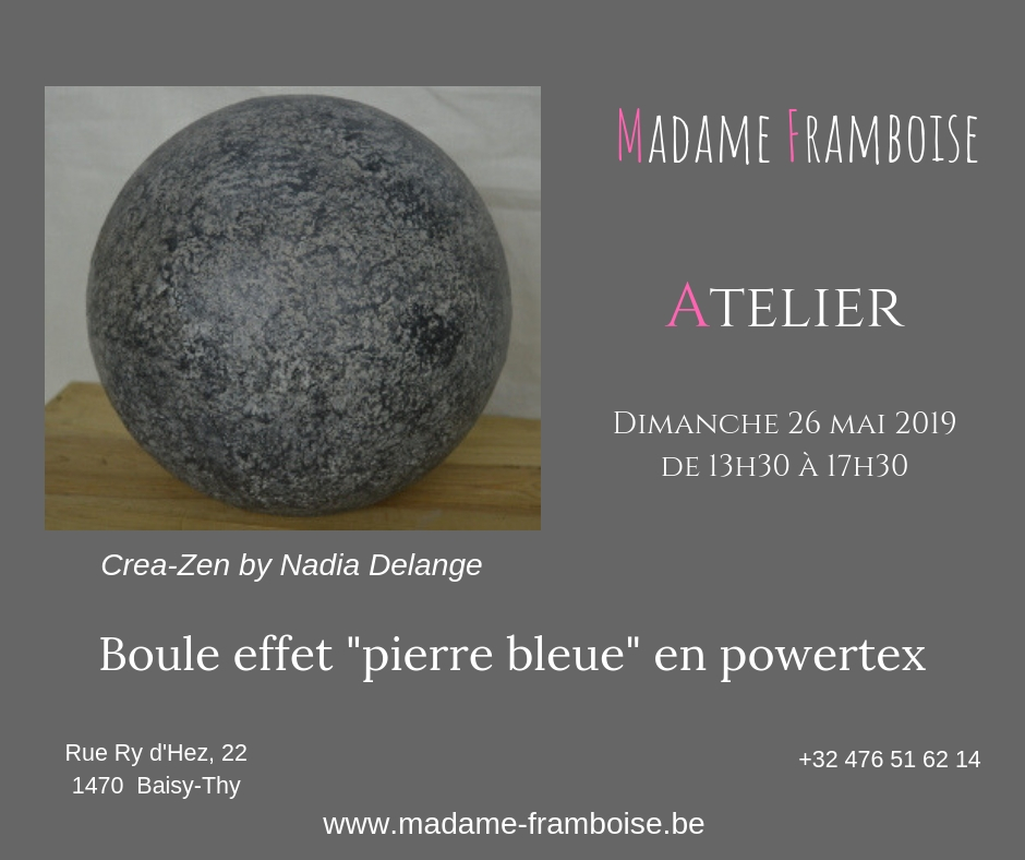 Atelier créatif - 26 mai 2019