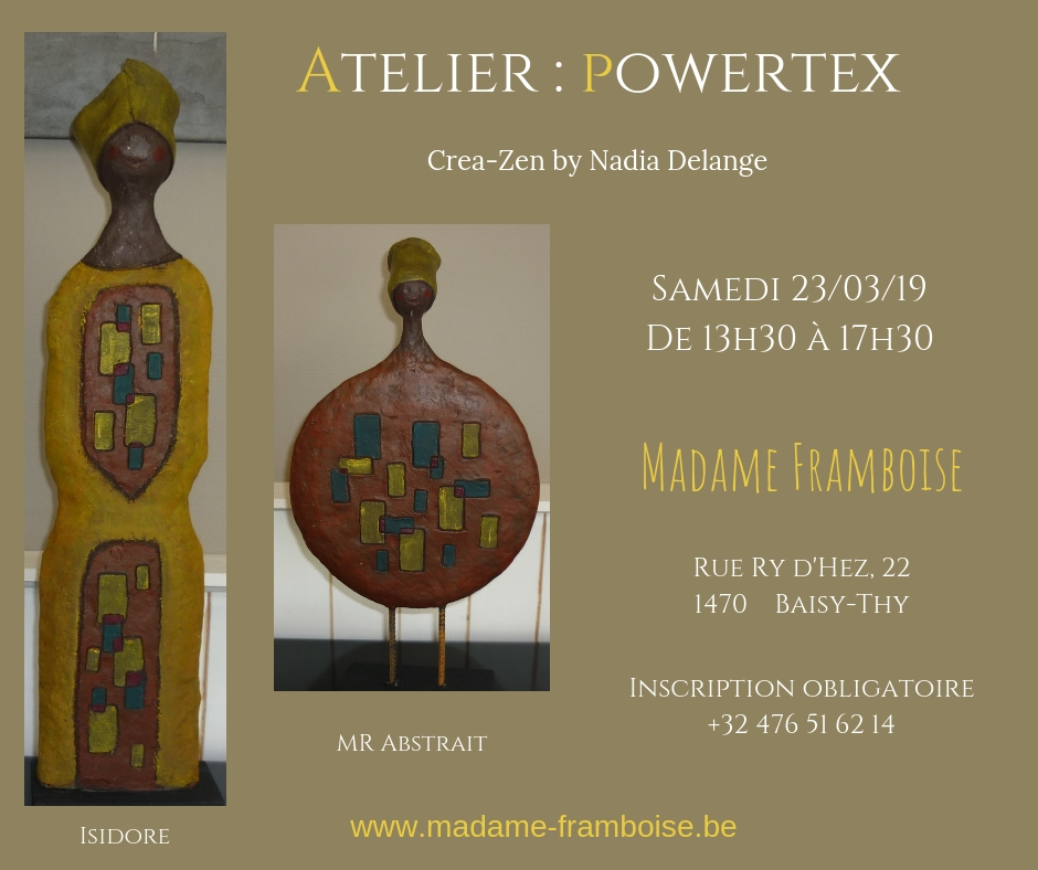 Atelier créatif - 23 mars 2019